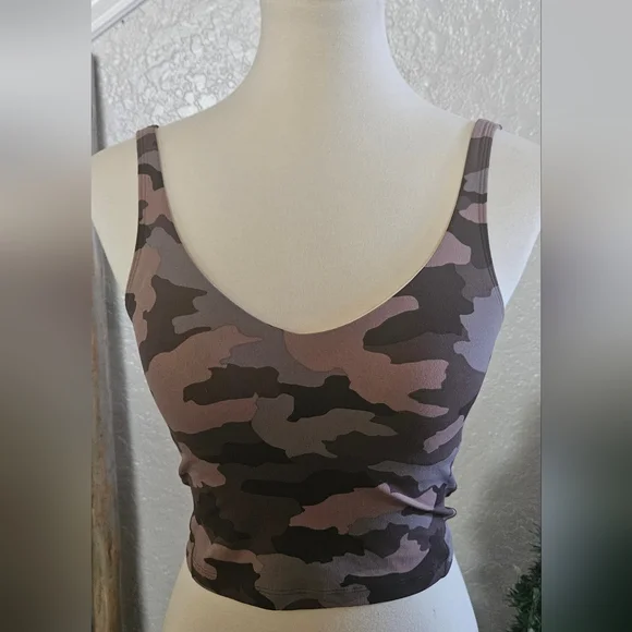 Lululemon Align™ Tank Size 6 Heritage 365 Camo Dusty Bronze Multi - Picture 3 of 8